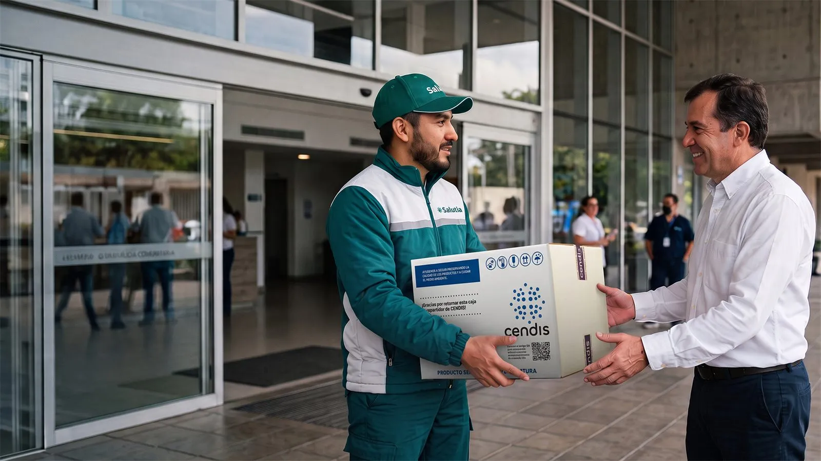 Entrega de Salutia al cliente