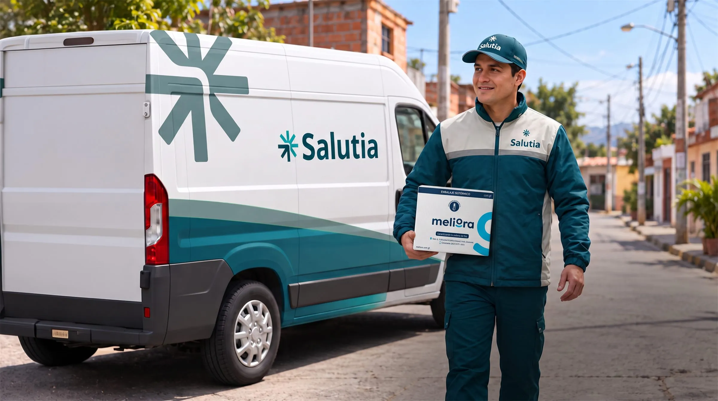 Entrega de producto en puerta